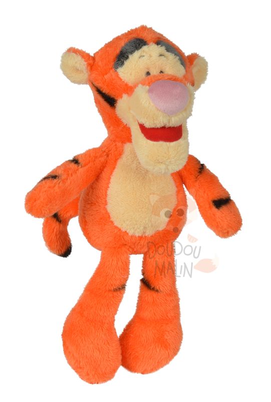 Tigrou tigre peluche longues jambes orange jaune 